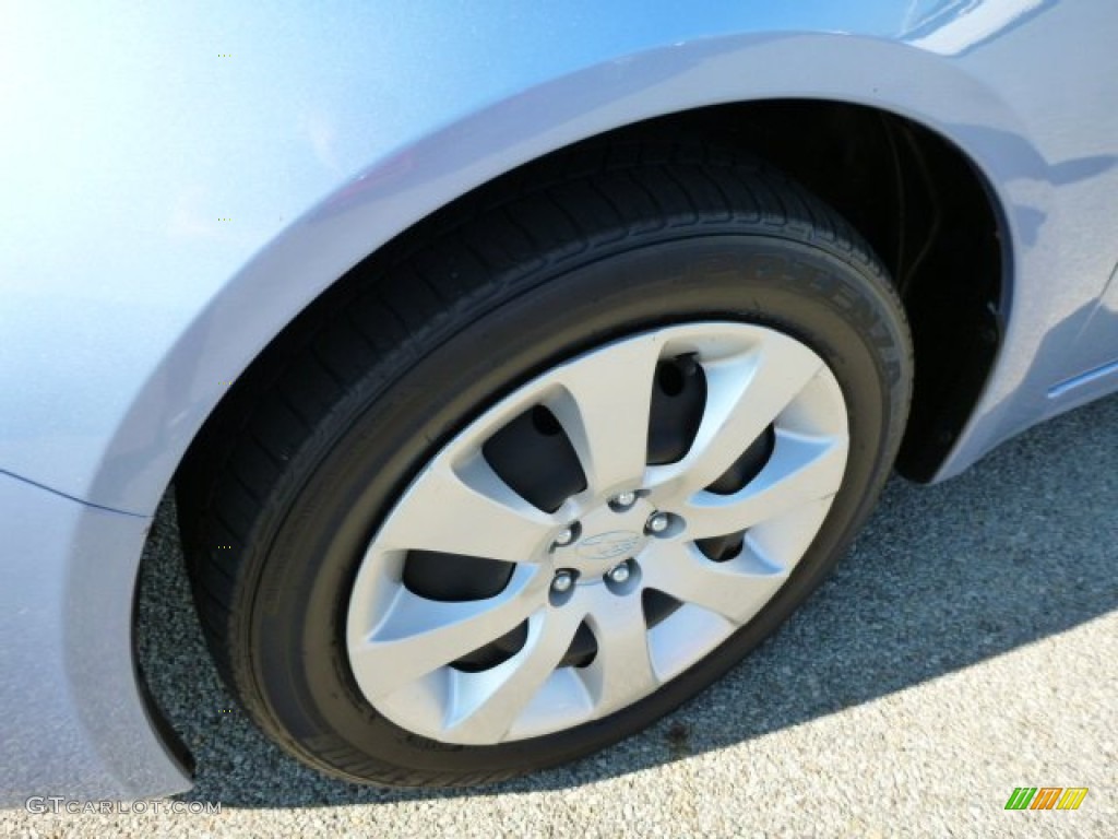 2011 Impreza 2.5i Sedan - Sky Blue Pearl / Ivory photo #8