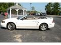 2003 Oxford White Ford Mustang V6 Convertible  photo #8
