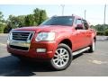 2007 Red Fire Ford Explorer Sport Trac Limited #85310178