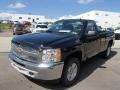 2013 Black Chevrolet Silverado 1500 LT Regular Cab 4x4  photo #2