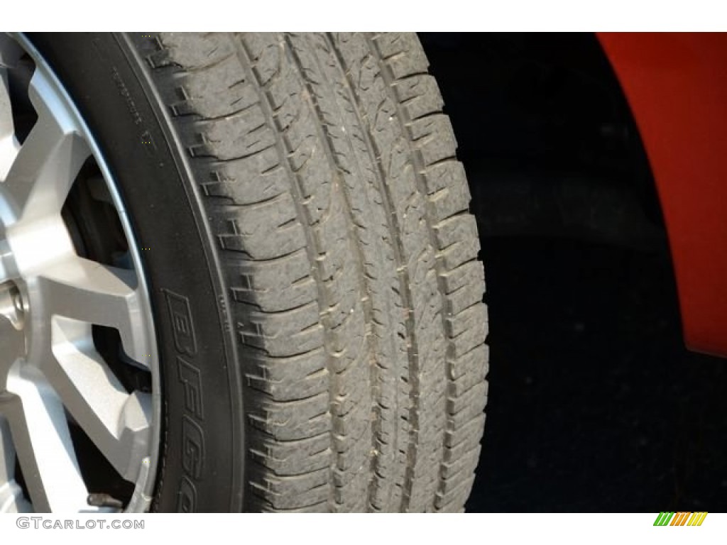 2007 Explorer Sport Trac Limited - Red Fire / Dark Charcoal/Camel photo #11