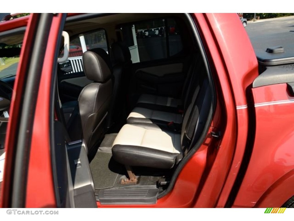 2007 Explorer Sport Trac Limited - Red Fire / Dark Charcoal/Camel photo #13