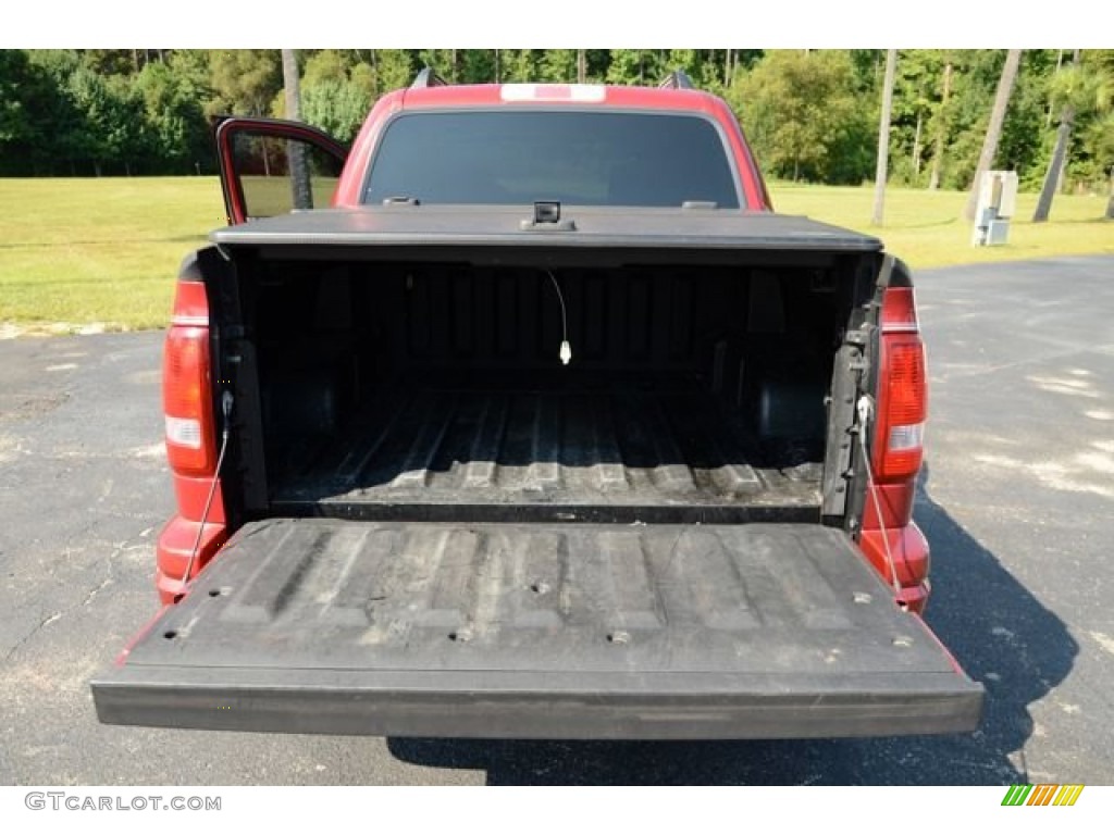 2007 Explorer Sport Trac Limited - Red Fire / Dark Charcoal/Camel photo #17