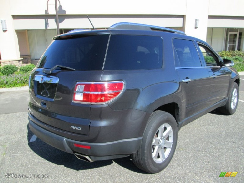 2007 Outlook XR AWD - Dark Spiral Gray Metallic / Gray photo #7