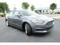 2014 Sterling Gray Ford Fusion SE  photo #3