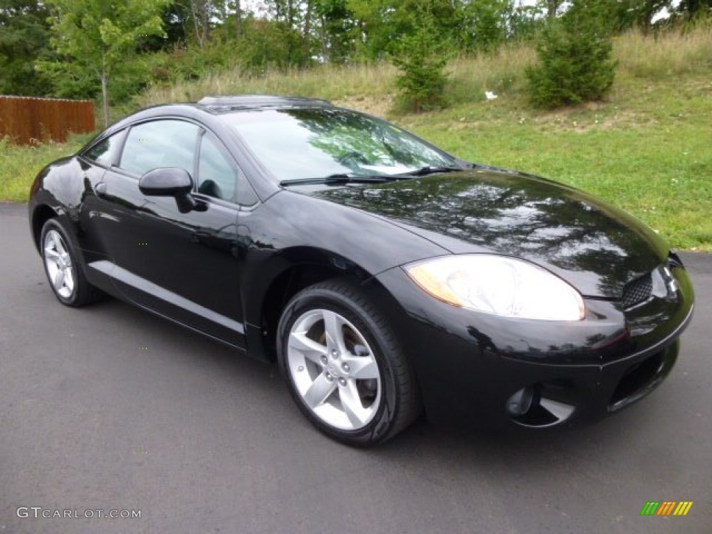 Kalapana Black 2008 Mitsubishi Eclipse GS Coupe Exterior Photo #85332791