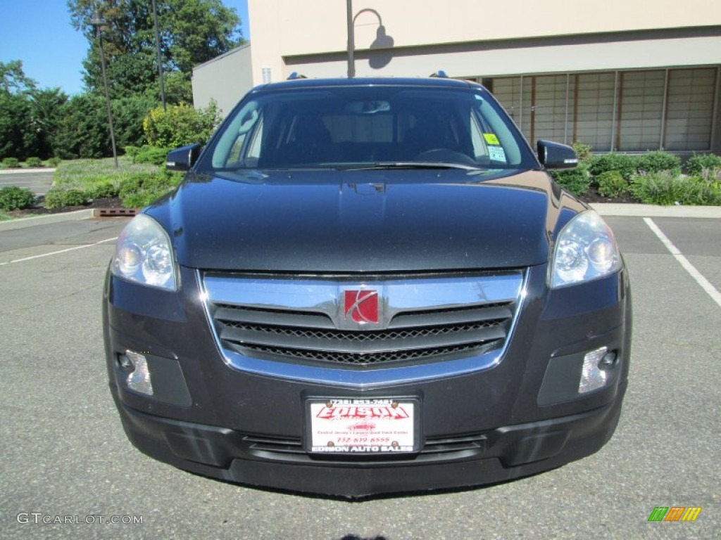 2007 Outlook XR AWD - Dark Spiral Gray Metallic / Gray photo #12