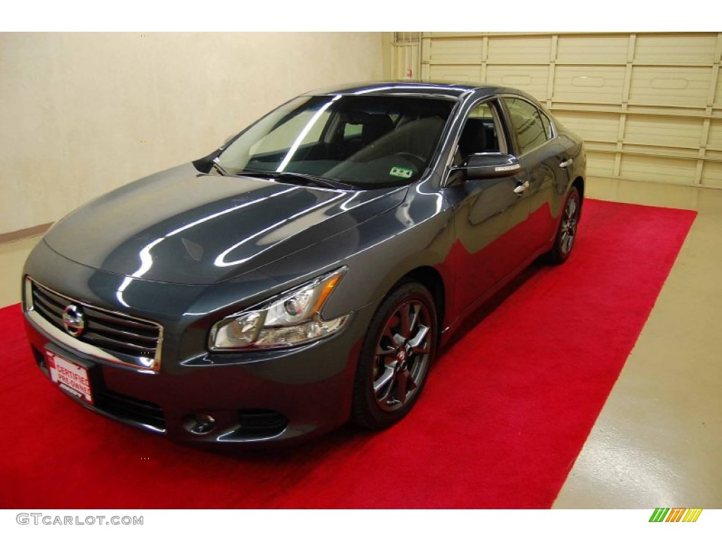 2012 Maxima 3.5 S - Dark Slate / Charcoal photo #3