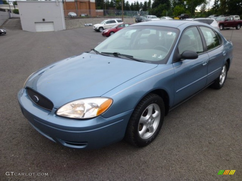 2006 Taurus SE - Windveil Blue Metallic / Medium/Dark Pebble Beige photo #3