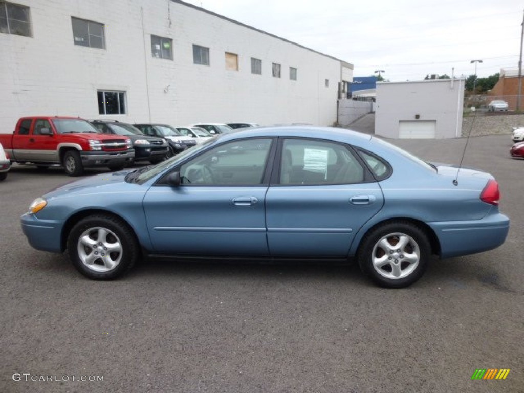 2006 Taurus SE - Windveil Blue Metallic / Medium/Dark Pebble Beige photo #4