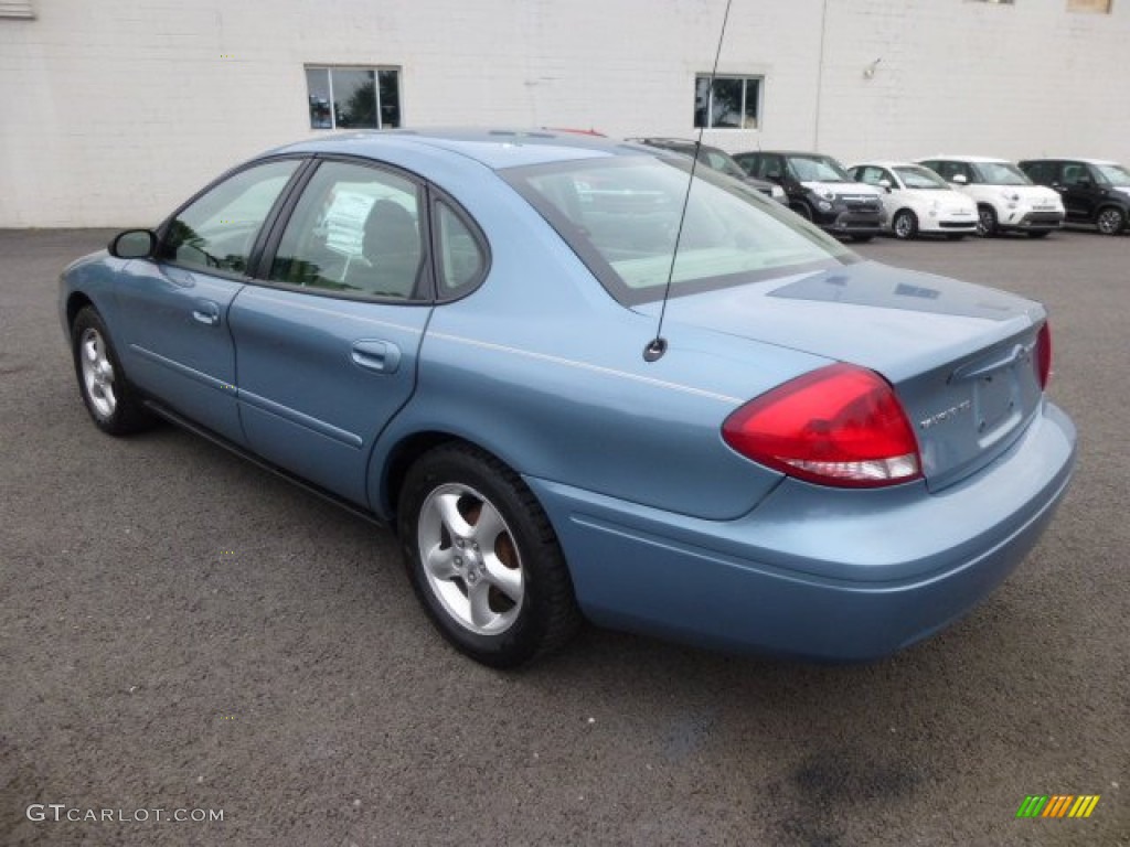 2006 Taurus SE - Windveil Blue Metallic / Medium/Dark Pebble Beige photo #5