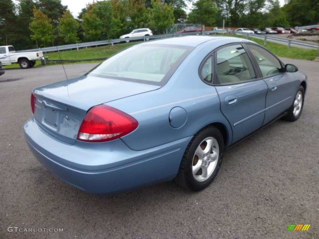 2006 Taurus SE - Windveil Blue Metallic / Medium/Dark Pebble Beige photo #7
