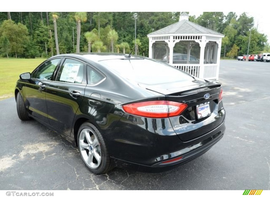 2013 Fusion SE 1.6 EcoBoost - Tuxedo Black Metallic / Charcoal Black photo #8