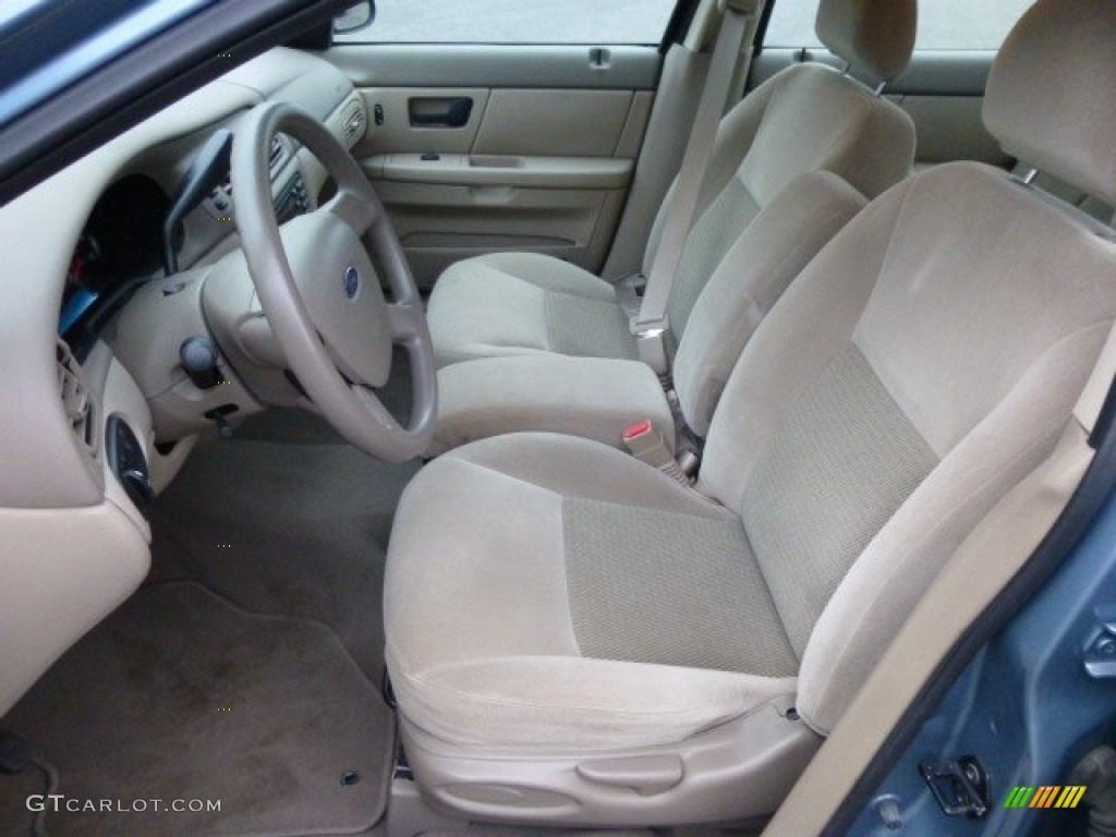2006 Taurus SE - Windveil Blue Metallic / Medium/Dark Pebble Beige photo #15