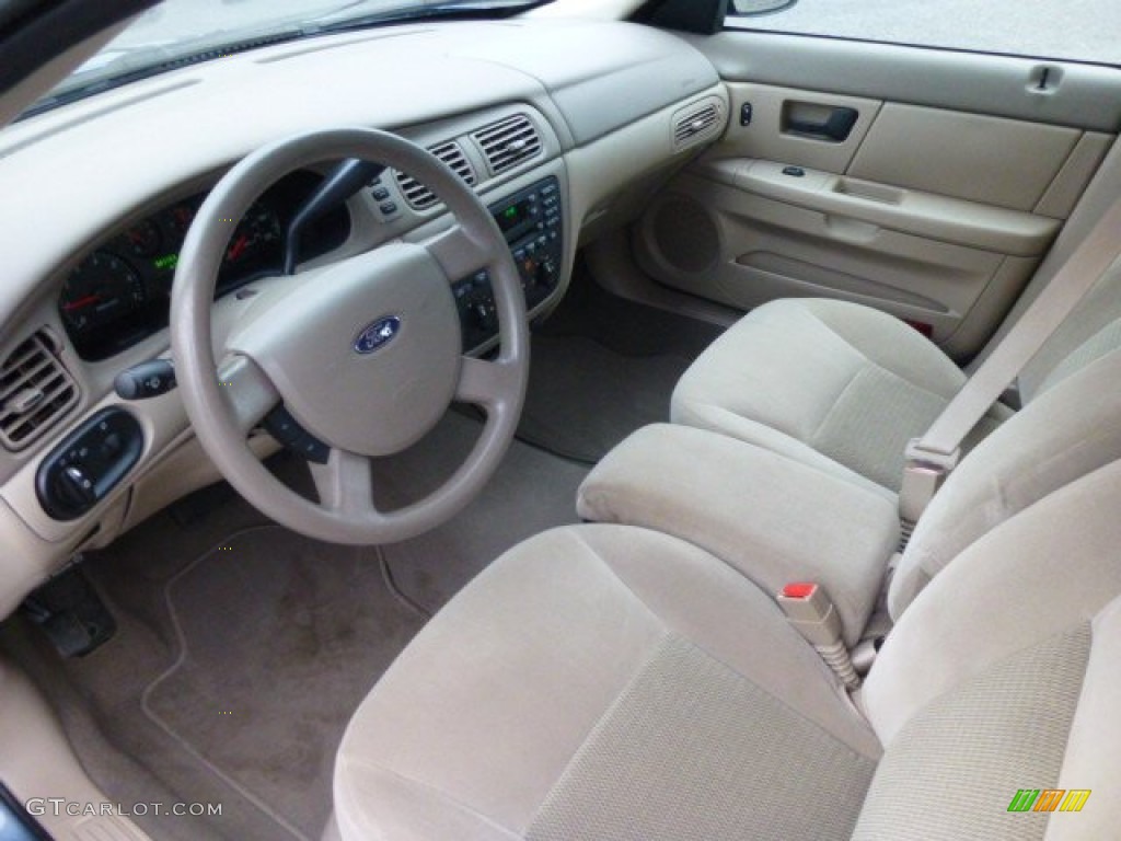 2006 Taurus SE - Windveil Blue Metallic / Medium/Dark Pebble Beige photo #16