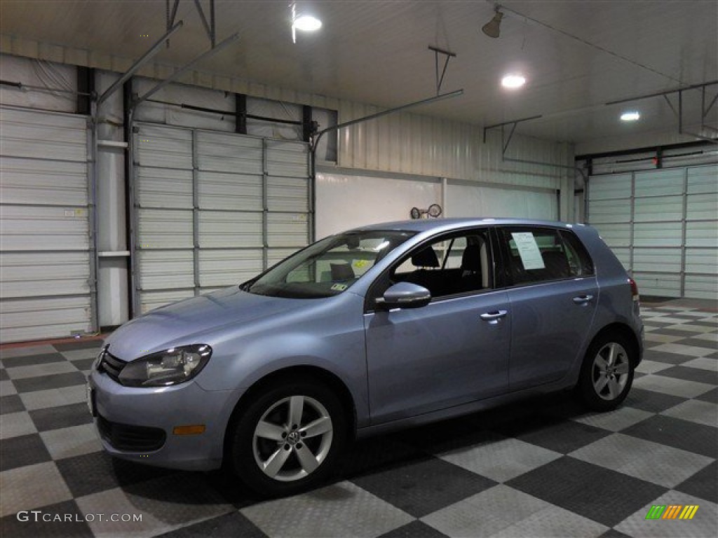 2011 Golf 4 Door - Shark Blue Metallic / Titan Black photo #4