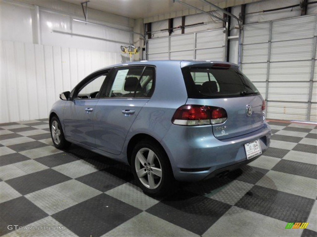 2011 Golf 4 Door - Shark Blue Metallic / Titan Black photo #5