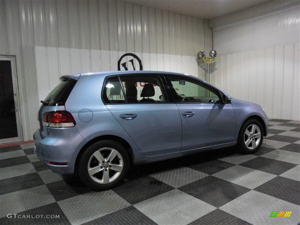 2011 Golf 4 Door - Shark Blue Metallic / Titan Black photo #7