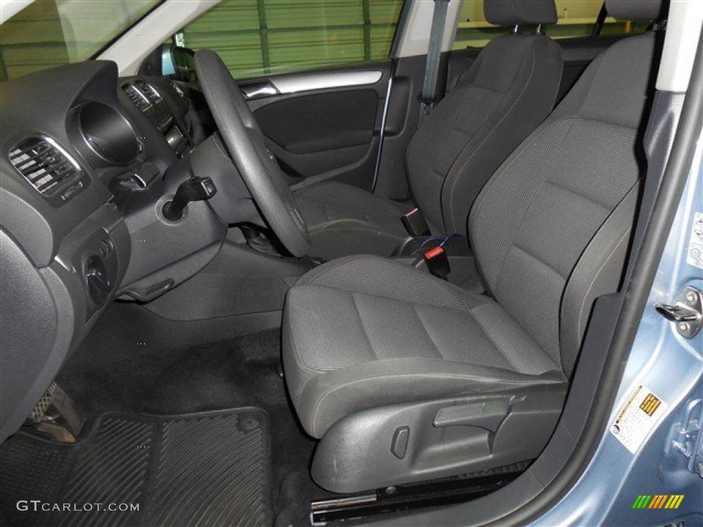 2011 Golf 4 Door - Shark Blue Metallic / Titan Black photo #11