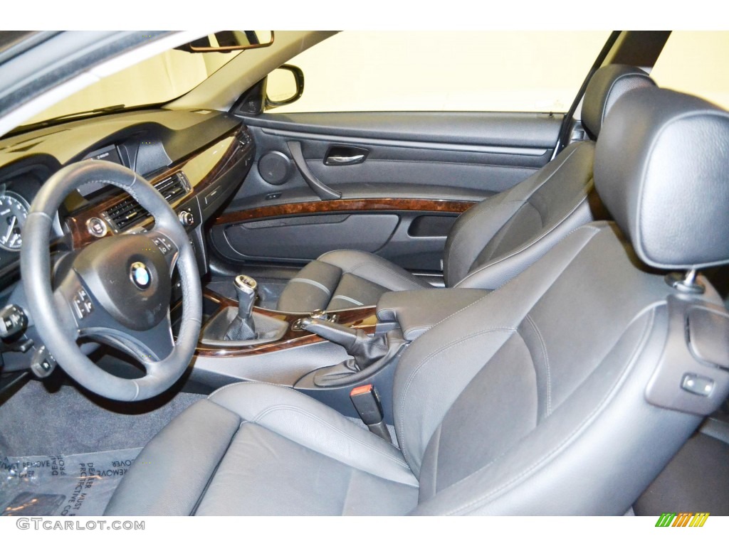 Black Interior 2010 BMW 3 Series 335i Coupe Photo #85333975