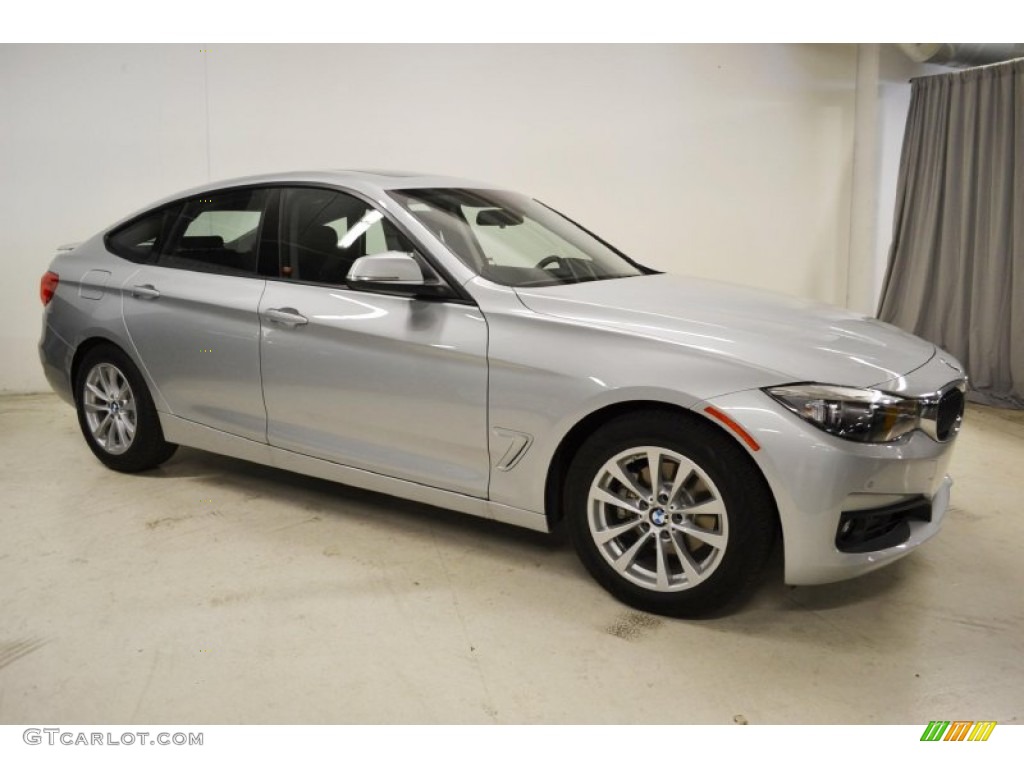 2014 3 Series 328i xDrive Gran Turismo - Glacier Silver Metallic / Black photo #2