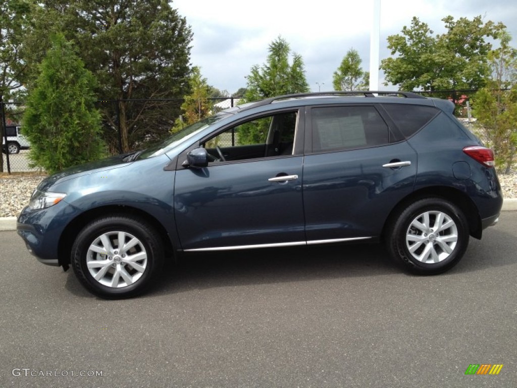 Graphite Blue 2012 Nissan Murano SL AWD Exterior Photo #85336313