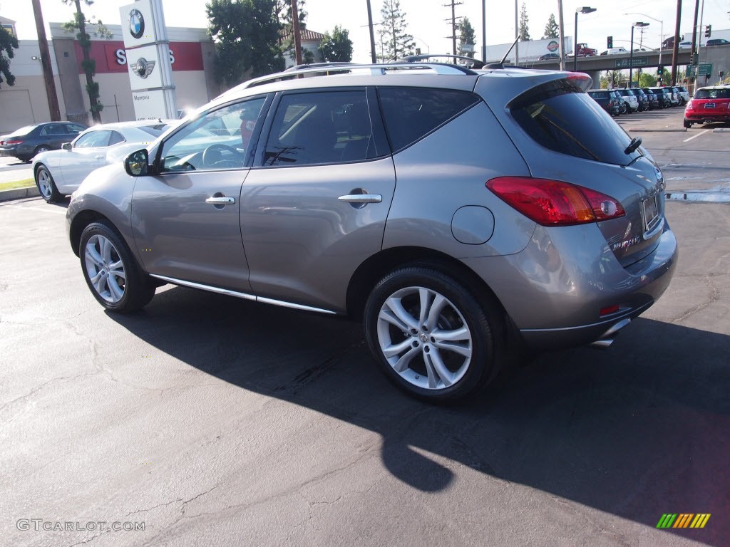 2009 Murano LE AWD - Platinum Graphite Metallic / Black photo #10