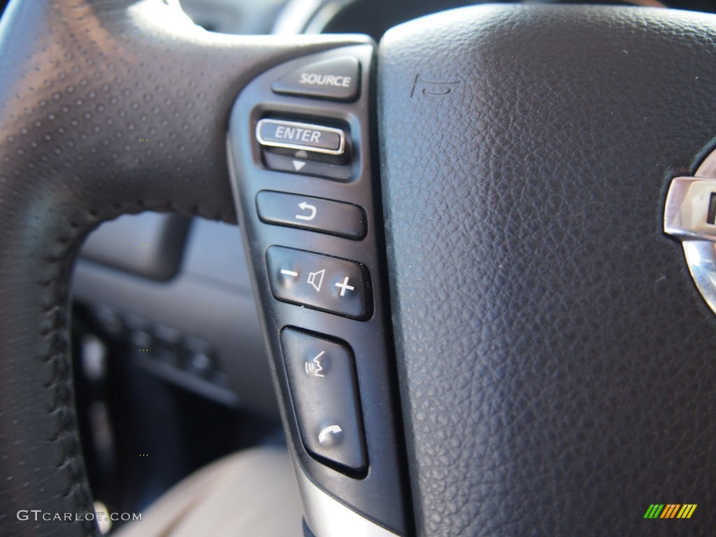 2009 Murano LE AWD - Platinum Graphite Metallic / Black photo #22