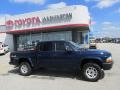 Patriot Blue Pearl - Dakota SLT Quad Cab 4x4 Photo No. 2