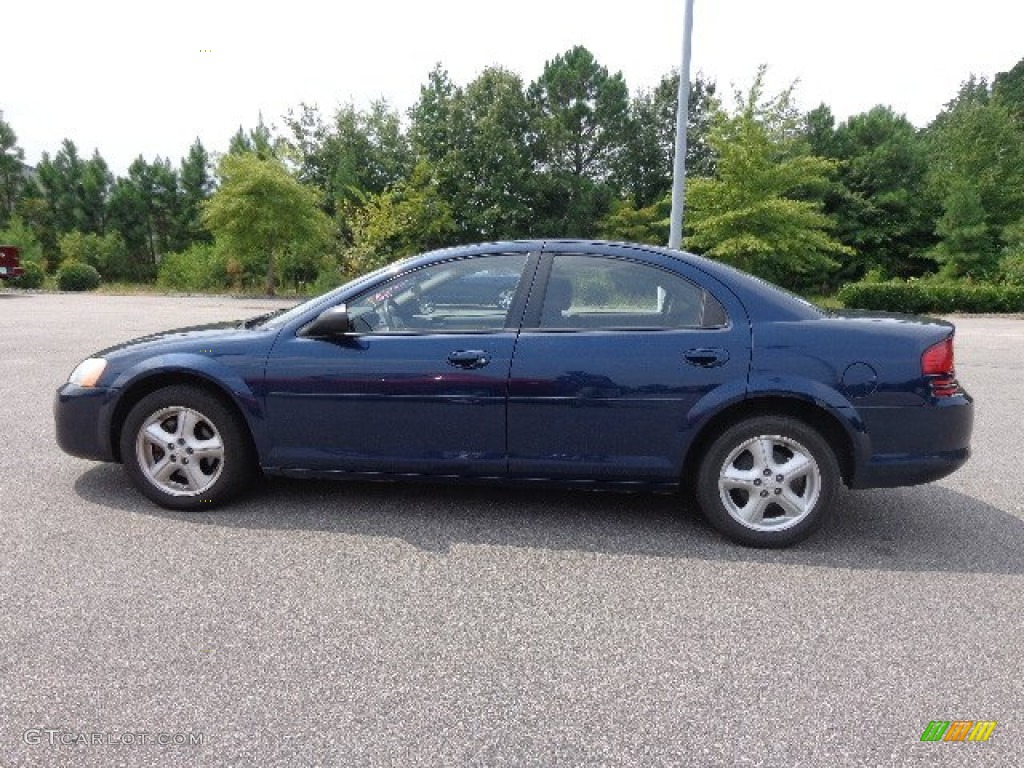 2006 Stratus SXT Sedan - Midnight Blue Pearl / Dark Slate Grey photo #8