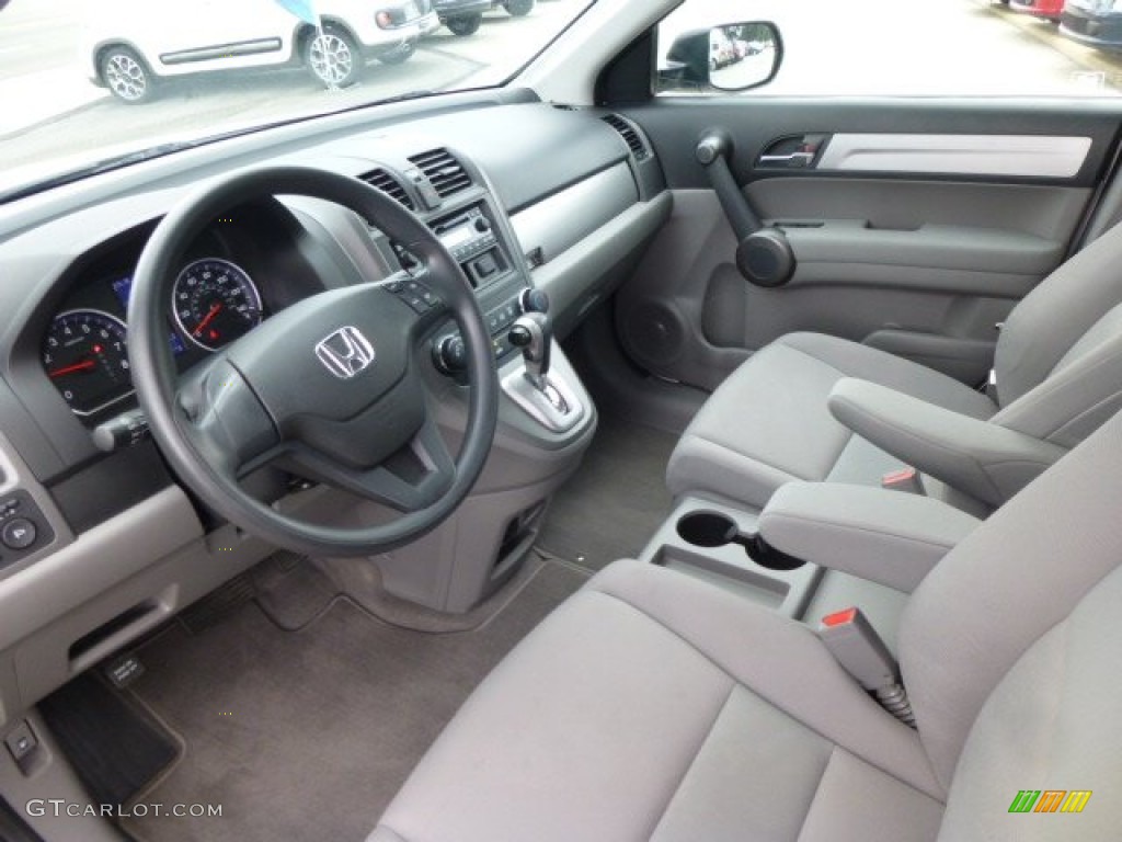 2011 CR-V LX 4WD - Taffeta White / Gray photo #16