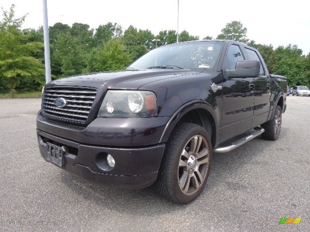Dark Amethyst 2007 Ford F150 Harley-Davidson SuperCrew 4x4 Exterior Photo #85338863