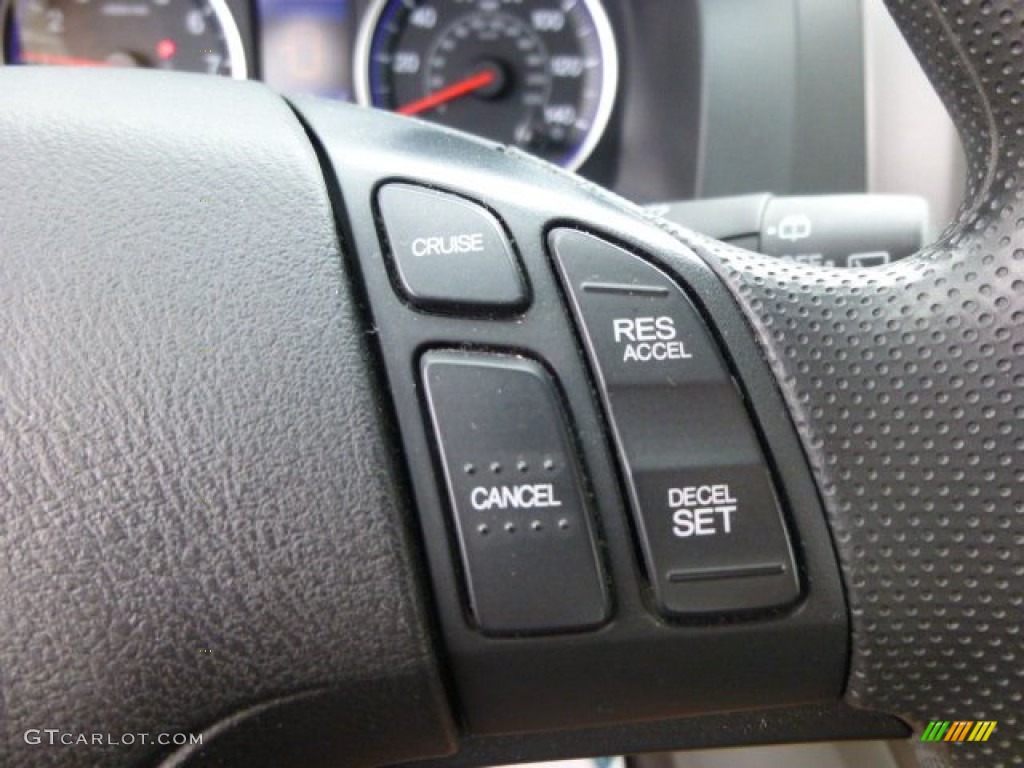 2011 CR-V LX 4WD - Taffeta White / Gray photo #18