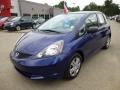 2010 Blue Sensation Pearl Honda Fit   photo #3