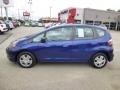 2010 Blue Sensation Pearl Honda Fit   photo #4