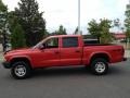 2004 Flame Red Dodge Dakota SXT Quad Cab 4x4  photo #4