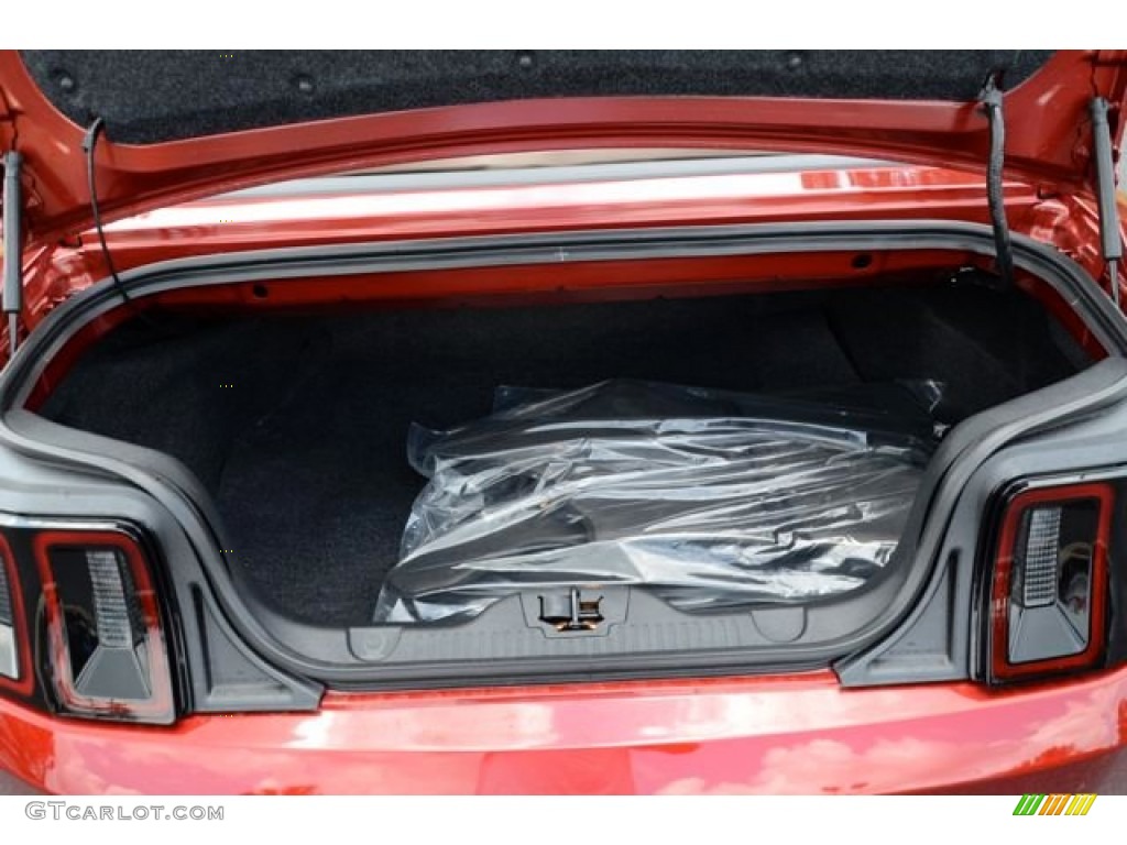2014 Mustang V6 Premium Convertible - Ruby Red / Medium Stone photo #17