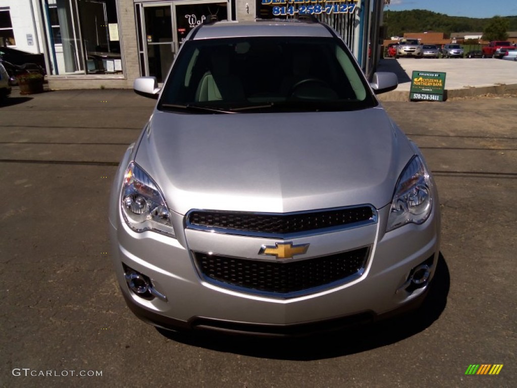 2013 Equinox LT AWD - Silver Ice Metallic / Light Titanium/Jet Black photo #2