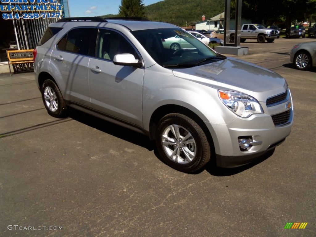 2013 Equinox LT AWD - Silver Ice Metallic / Light Titanium/Jet Black photo #3
