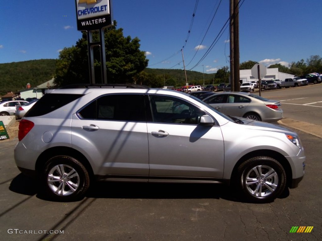 2013 Equinox LT AWD - Silver Ice Metallic / Light Titanium/Jet Black photo #4
