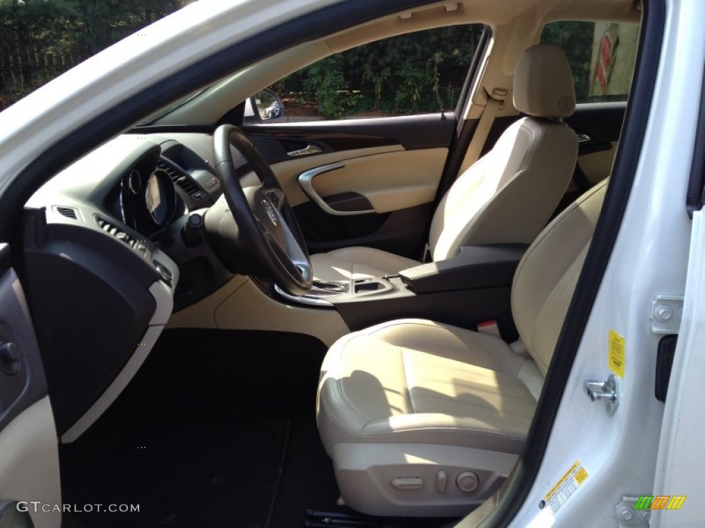 Cashmere Interior 2011 Buick Regal CXL Turbo Photo #85340363