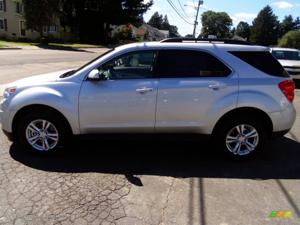 2013 Equinox LT AWD - Silver Ice Metallic / Light Titanium/Jet Black photo #8