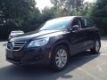 Deep Black Metallic 2010 Volkswagen Tiguan S