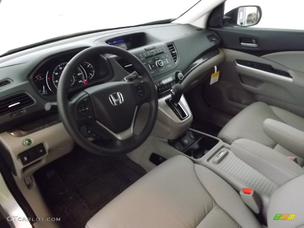 2014 CR-V EX-L - Alabaster Silver Metallic / Gray photo #10