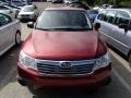 2009 Camellia Red Pearl Subaru Forester 2.5 X  photo #2