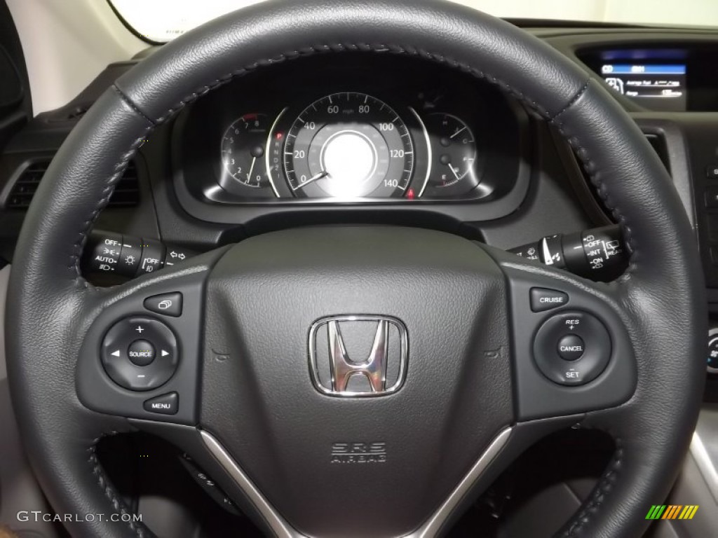 2014 CR-V EX-L - Alabaster Silver Metallic / Gray photo #20
