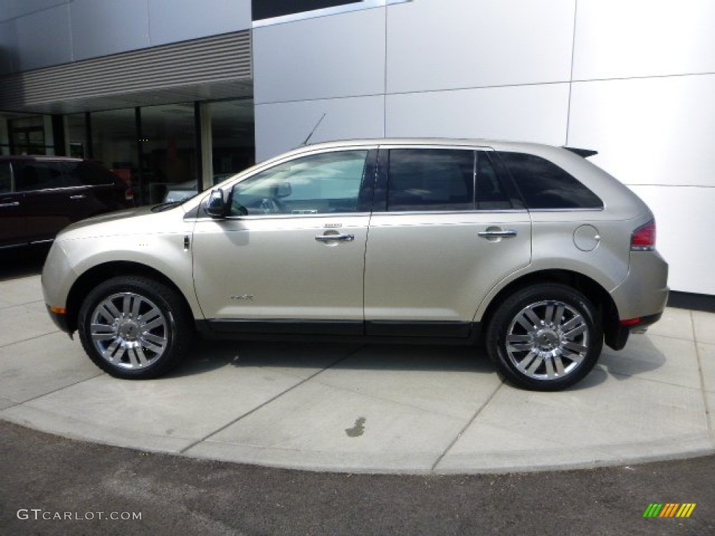 Gold Leaf Metallic 2010 Lincoln MKX AWD Exterior Photo #85341719