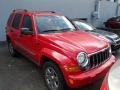 2005 Flame Red Jeep Liberty Limited 4x4  photo #1