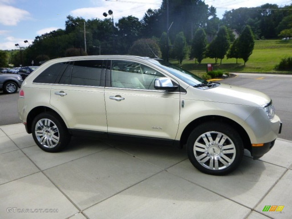 2010 MKX AWD - Gold Leaf Metallic / Light Camel photo #6