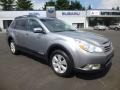 2011 Steel Silver Metallic Subaru Outback 2.5i Premium Wagon  photo #1